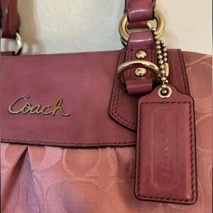 Pretty Authentic Coach Ashley Handbag